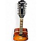 Used Epiphone Hummingbird 12 String Sunburst 12 String Acoustic Electric Guitar