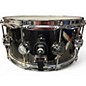 Used DW 6.5X14 Collector's Series Snare BLACK NICKLE Drum