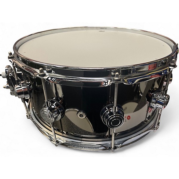 Used DW 6.5X14 Collector's Series Snare BLACK NICKLE Drum
