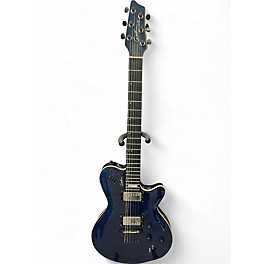 Used Godin LGX-SA Trans Blue Solid Body Electric Guitar
