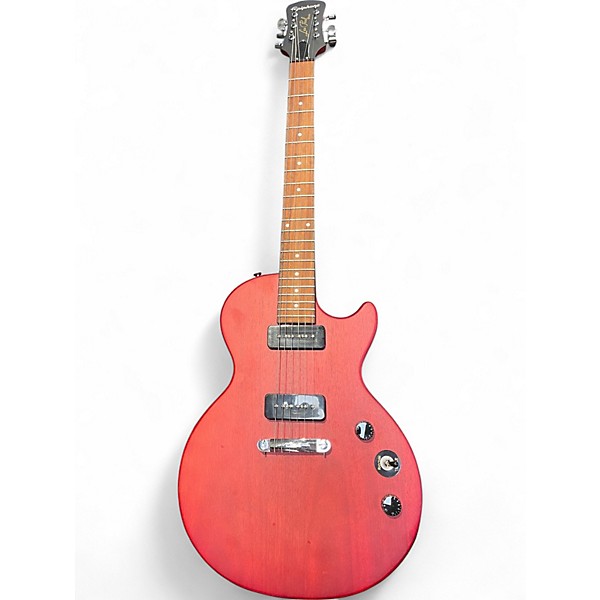 Used Epiphone Les Paul Special P90 Trans Red Solid Body Electric Guitar