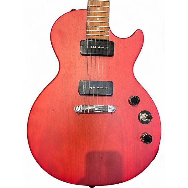 Used Epiphone Les Paul Special P90 Trans Red Solid Body Electric Guitar
