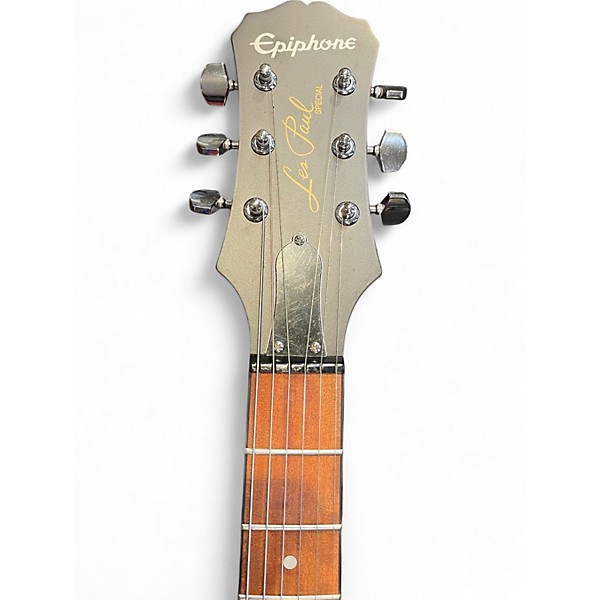 Used Epiphone Les Paul Special P90 Trans Red Solid Body Electric Guitar