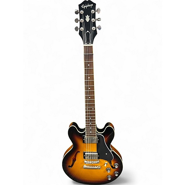 エピフォンES339 Amazon.com: Epiphone ES339 Semi Hollowbody, Vintage Sunburst
