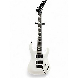 Used 2020s Jackson JS22 Dinky  Arctic White Solid Body Electric Guitar