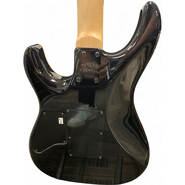Used ESP E-II SN-II NEBULA BLACK BURST Solid Body Electric Guitar