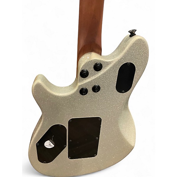 Used EVH Wolfgang Standard Silver Sparkle Solid Body Electric Guitar