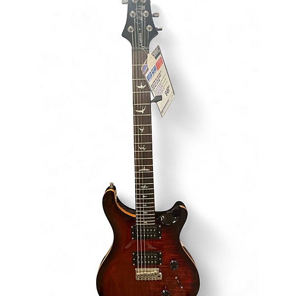 Used PRS SE Custom 24 Tiger Eye Solid Body Electric Guitar