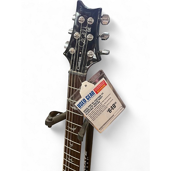 Used PRS SE Custom 24 Tiger Eye Solid Body Electric Guitar