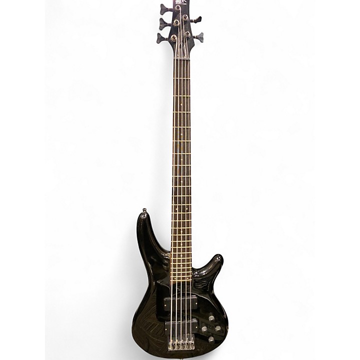 Ibanez SR505 ブラック Used Ibanez SR505 5 String Black Electric Bass Guitar Black
