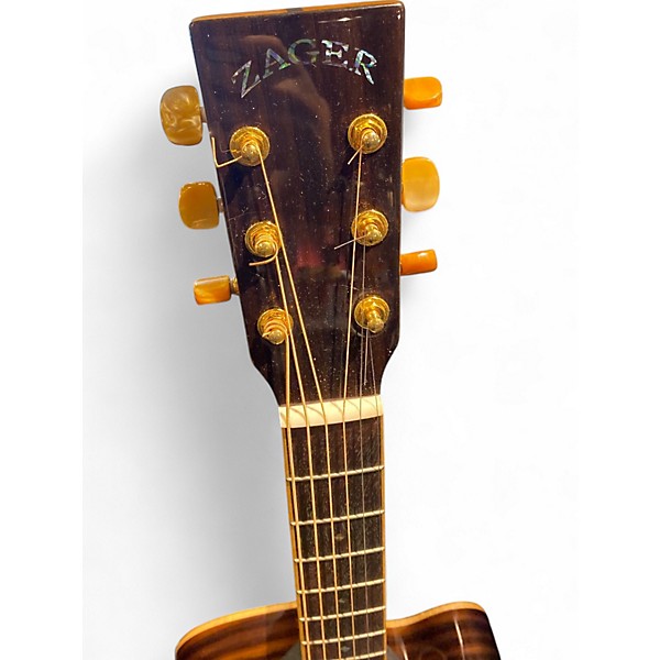 Used Zager ZAD-900CE Burst Acoustic Electric Guitar Burst