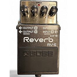 Used BOSS RV6 Digital Reverb Effect Pedal