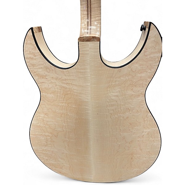Used Macdaddy quadra 255 thinline Natural Acoustic Electric Guitar