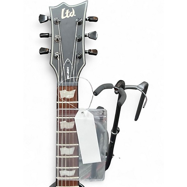 Used 2024 ESP LTD EC-201 matte black Solid Body Electric Guitar