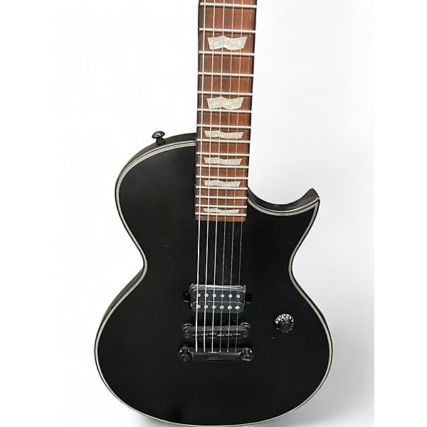 Used 2024 ESP LTD EC-201 matte black Solid Body Electric Guitar