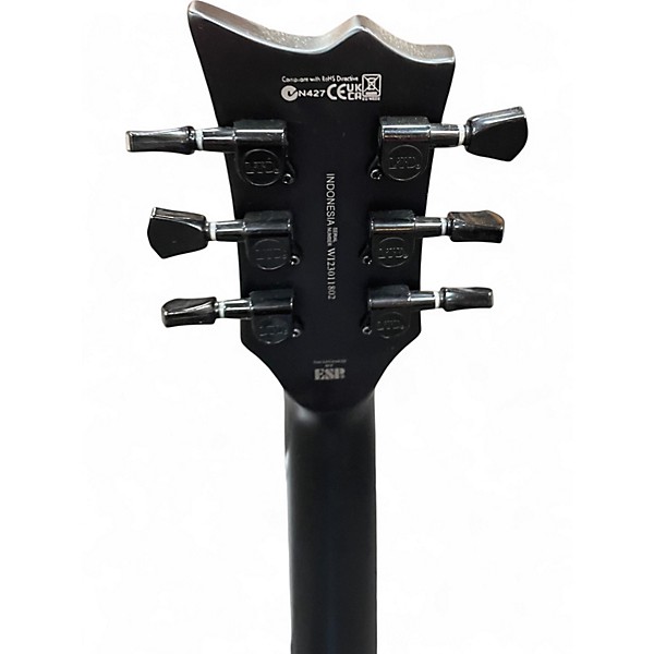 Used 2024 ESP LTD EC-201 matte black Solid Body Electric Guitar