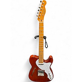 Used Squier Classic Vibe Telecaster Thinline Natural Hollow Body Electric Guitar