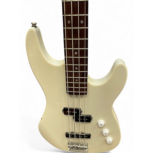 Used Aria stb series cream Electric Bass Guitar