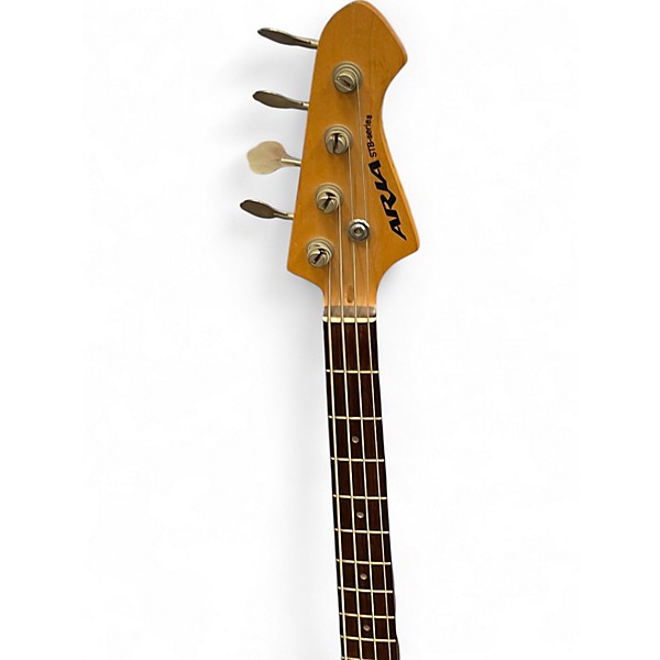 Used Aria stb series cream Electric Bass Guitar