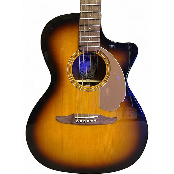【70％OFF】 Fender Used newporter Electric Acoustic sunburst player ギター