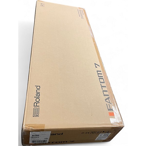 Used Roland FANTOM-7 EX Music Workstation Keyboard Black Keyboard Workstation