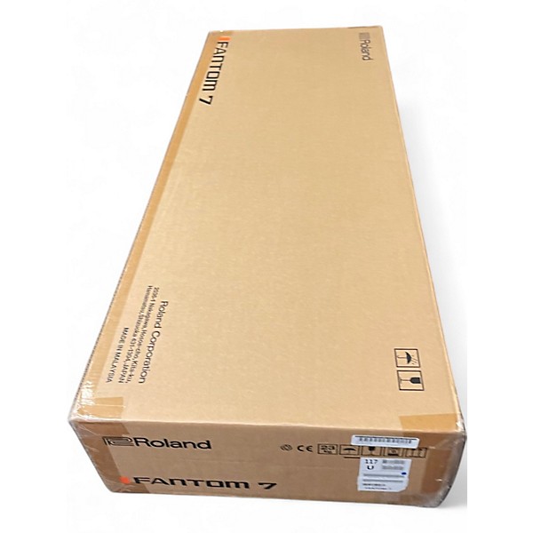 Used Roland FANTOM-7 EX Music Workstation Keyboard Black Keyboard Workstation