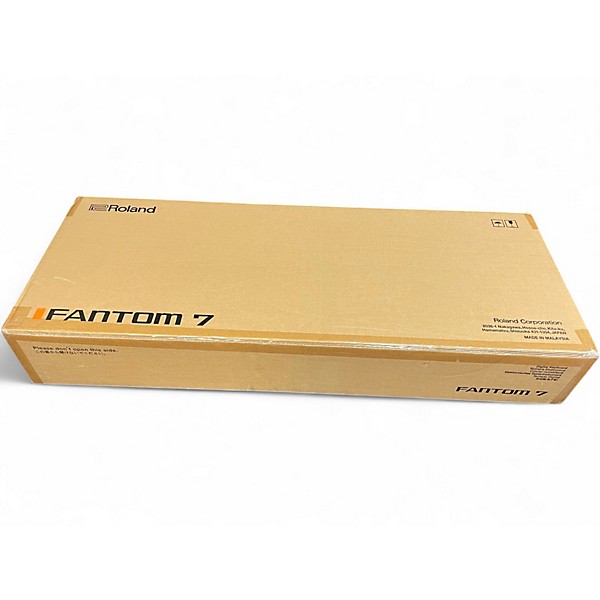 Used Roland FANTOM-7 EX Music Workstation Keyboard Black Keyboard Workstation