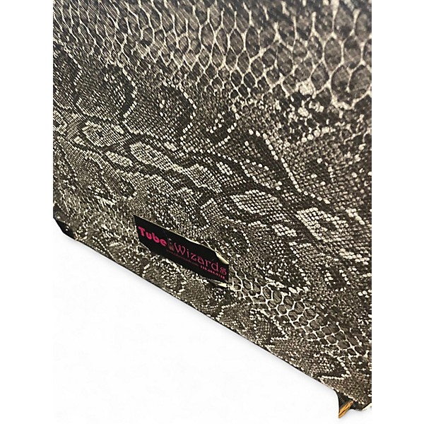 Used Tube Wizard Amplification Slanted Snakeskin Bass Amp Bass Cabinet