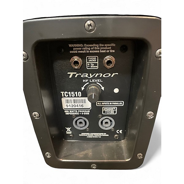 Used Traynor TC1510 Bass Cabinet