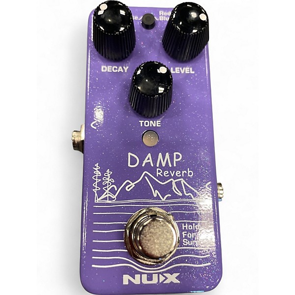Used NUX NRV-3 DAMP REVERB Effect Pedal