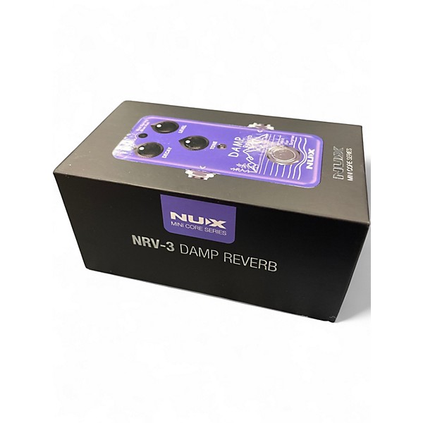 Used NUX NRV-3 DAMP REVERB Effect Pedal