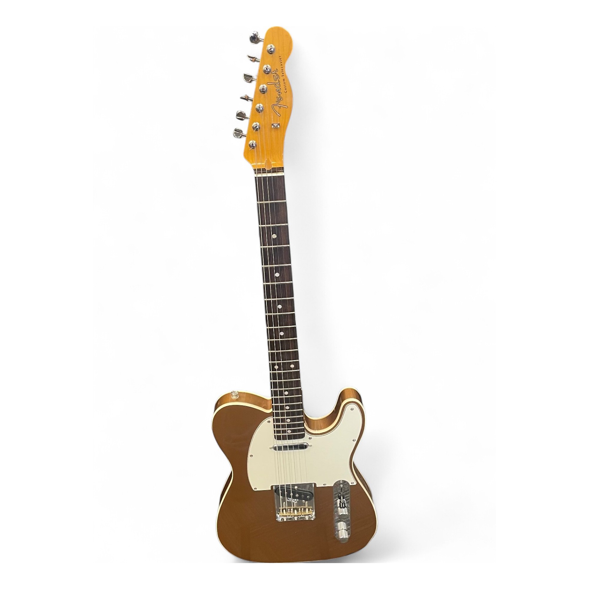 安価 Used Fender JV MODIFIED '60S CUSTOM TELECASTER FIREMIST GOLD ギター