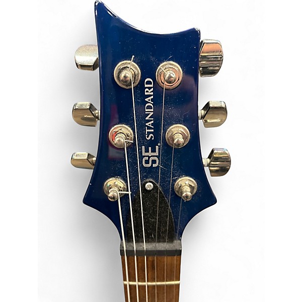 Used PRS SE Standard 24 DARK BLUE Solid Body Electric Guitar