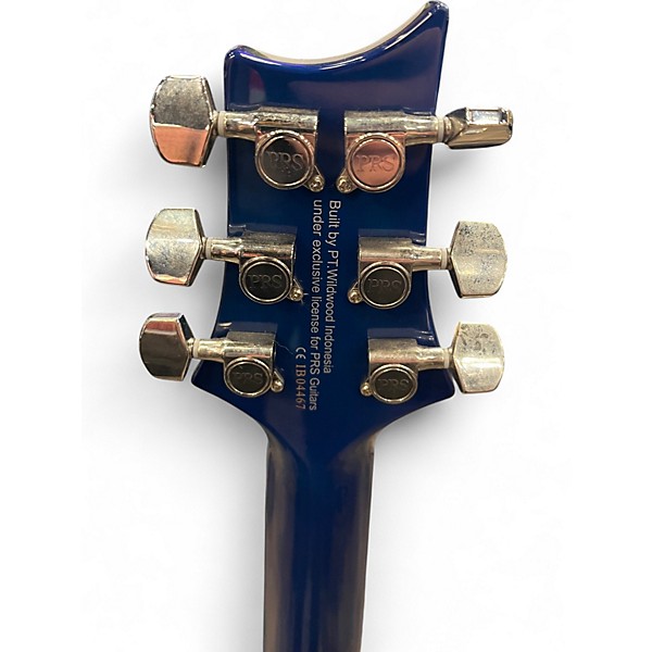 Used PRS SE Standard 24 DARK BLUE Solid Body Electric Guitar