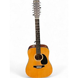 Used Takamine EF385 Natural 12 String Acoustic Guitar