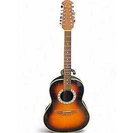 Used Ovation CC15 2 Color Sunburst 12 String Acoustic Electric Guitar