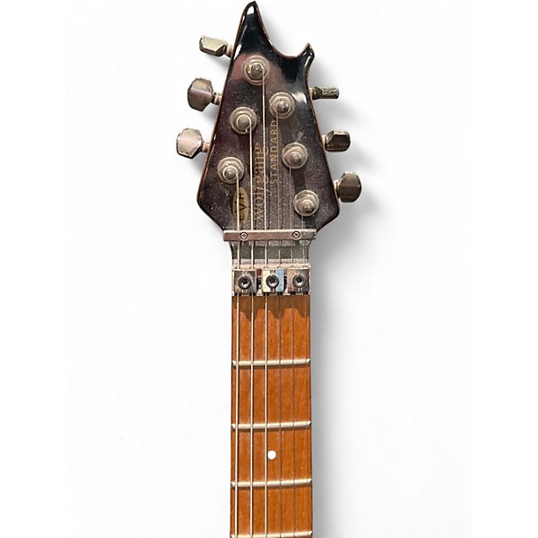 Used EVH Wolfgang Standard Poplar Burl Burst Solid Body Electric Guitar