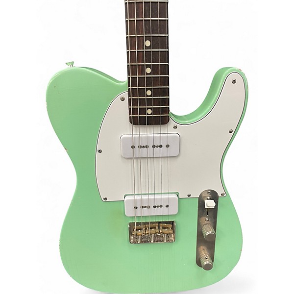 Used 2019 Berly T90 Surf Green Solid Body Electric Guitar