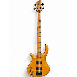 Used Schecter Guitar Research Riot-4 Session Left-Handed Satin Aged Natural Electric Bass Guitar