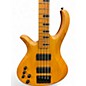 Used Schecter Guitar Research Riot-4 Session Left-Handed Satin Aged Natural Electric Bass Guitar
