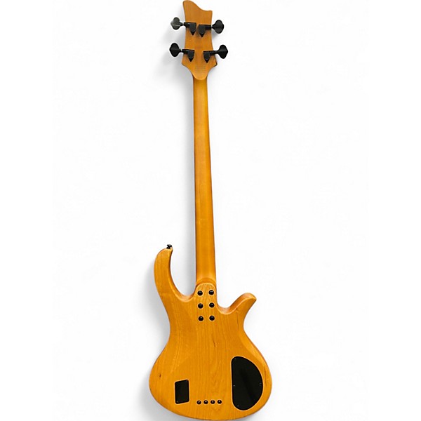 Used Schecter Guitar Research Riot-4 Session Left-Handed Satin Aged Natural Electric Bass Guitar