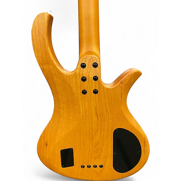 Used Schecter Guitar Research Riot-4 Session Left-Handed Satin Aged Natural Electric Bass Guitar