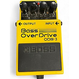 Used BOSS ODB3 Bass Overdrive Bass Effect Pedal