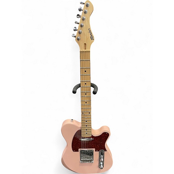 Used Moniker TL Pink Solid Body Electric Guitar