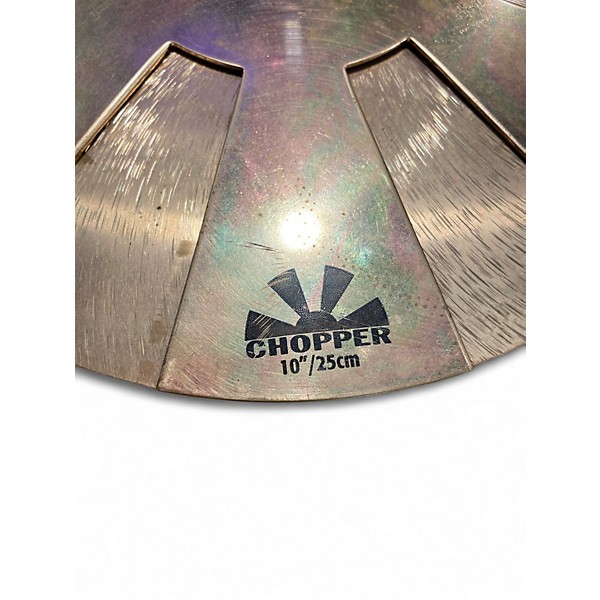 Used SABIAN 10in chopper 10 inch Cymbal