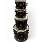Used Yamaha 4 Piece Stage Custom Satin Black Drum Kit thumbnail
