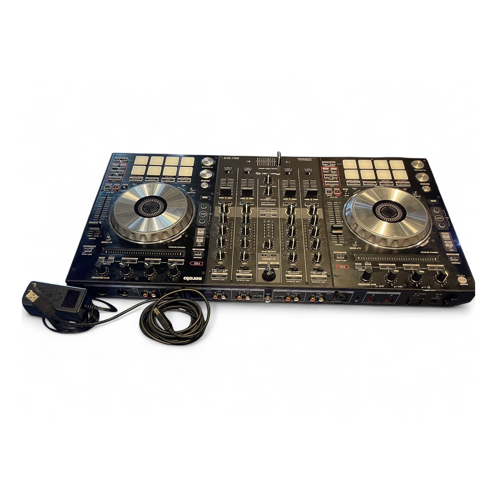 Pioneer DJ DDJ-SX3 コントローラー Pioneer DJ DDJ-SX3 DJ Controller for Serato DJ - Walmart.com
