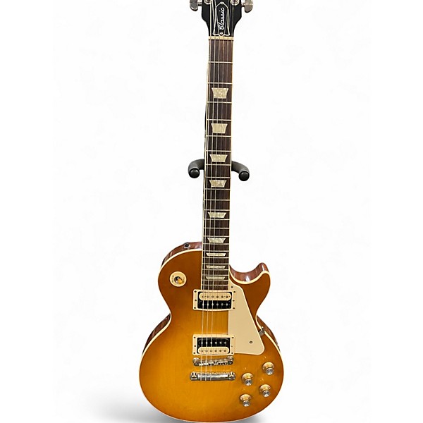 Used Gibson Les Paul Classic Unburst Solid Body Electric Guitar