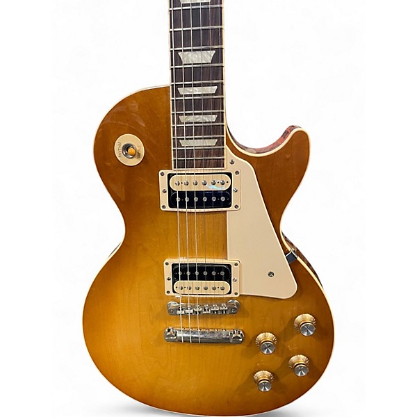 Used Gibson Les Paul Classic Unburst Solid Body Electric Guitar