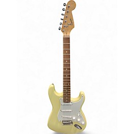 Used Squier Bullet Stratocaster Cream Solid Body Electric Guitar